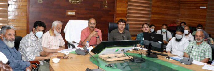 Review Srinagar district (16-07-2021)