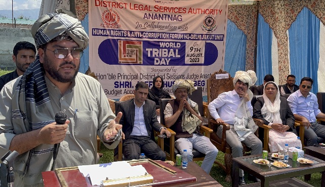 Tribal Day Programme DLSA Anantnag