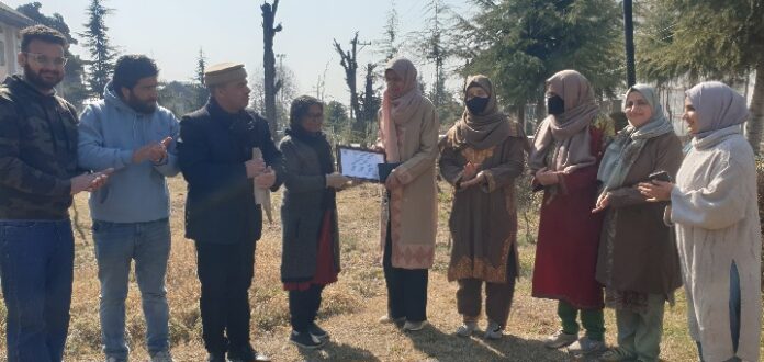 Dr. Fatima Jalid Felicitated At NIT Srinagar (1)
