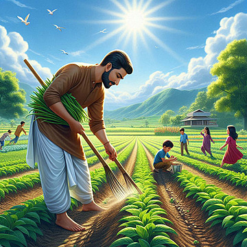pngtree-a-farmer-farming-our-field-with-green-leaves-in-sun-light-image_17235252